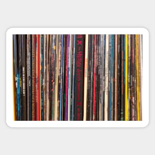 Rock Music Vinyl Collection Sticker